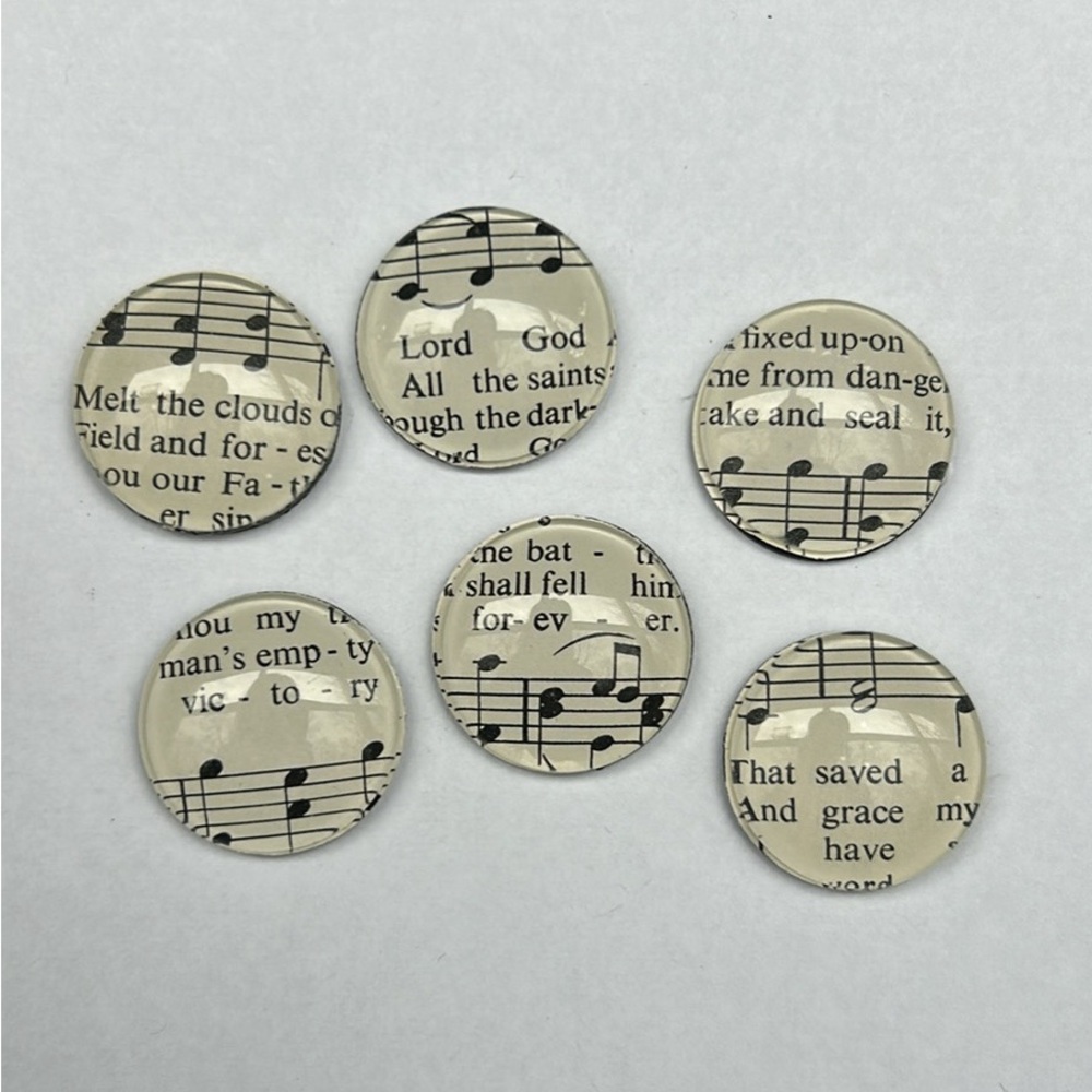 Christian Hymn Magnets (Set of 6)